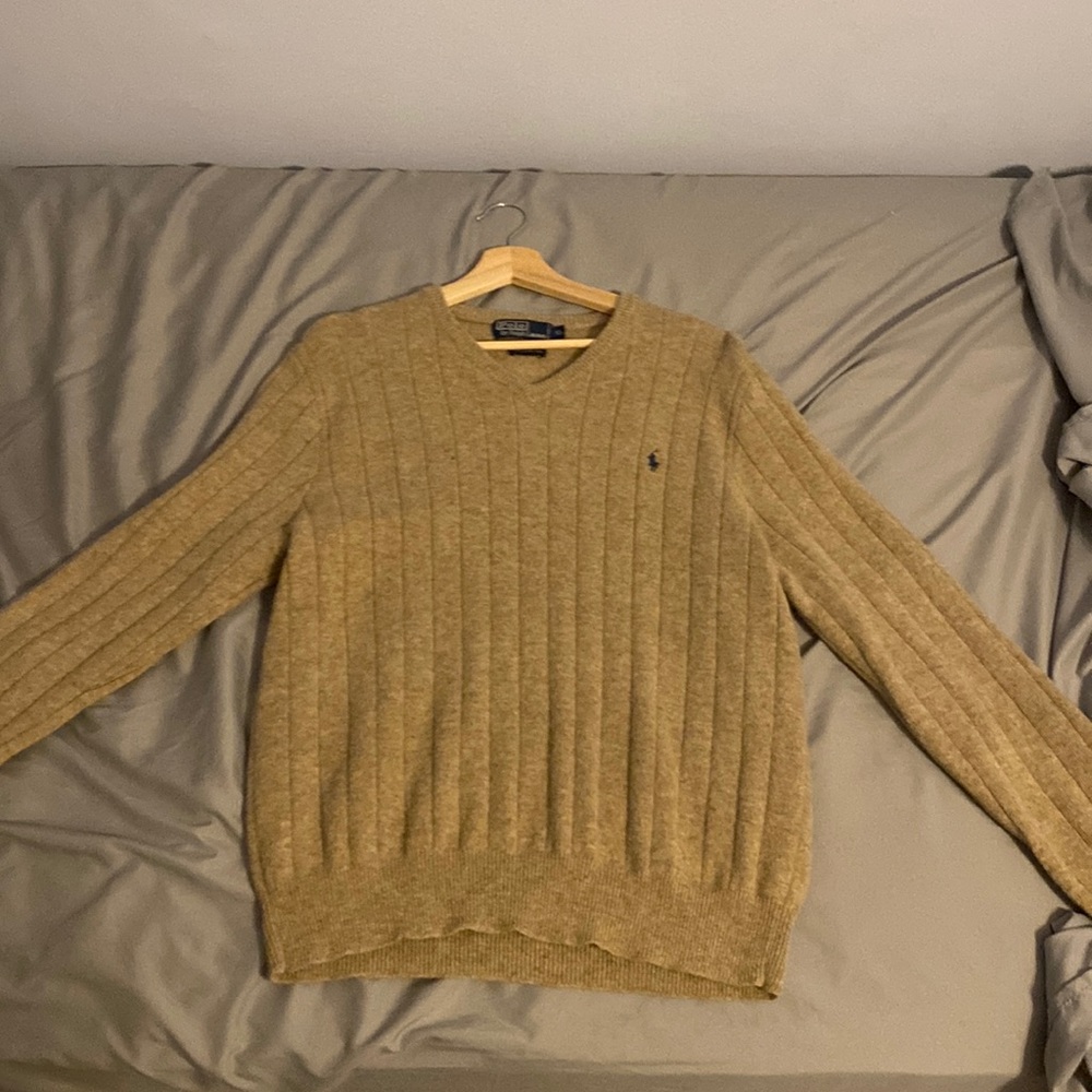 POLO RALPH LAUREN 100% Lamb Wool sweater
